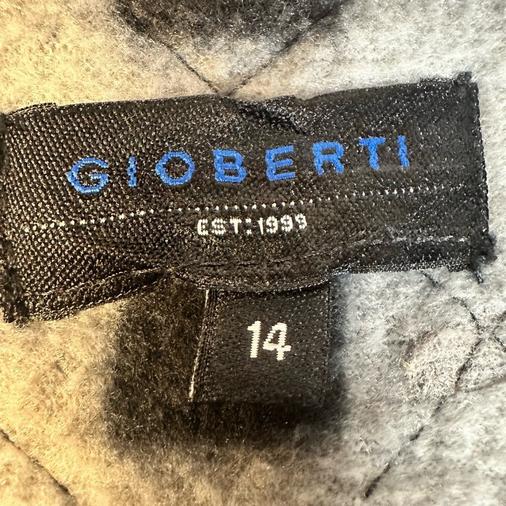 Gilberti Knit Quilted Jacket Boys Size 14 - Picture 7 of 7